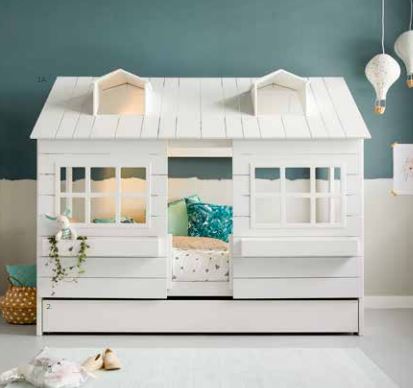 Кровать "Домик у озера" Lifetime — сеть салонов «Мир Детской Мебели»
