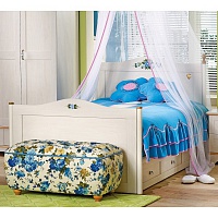 Детская кровать Cilek Flora 120х200 см — сеть салонов «Мир Детской Мебели»