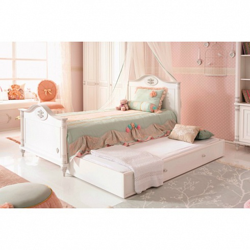 Кровать выдвижная ROMANTIC Cilek — сеть салонов «Мир Детской Мебели»