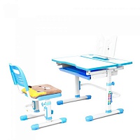 Парта и стул Rifforma Comfort 07 голубой — сеть салонов «Мир Детской Мебели»