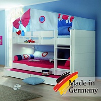 Кровать двухъярусная Paidi FIONA, h120 — сеть салонов «Мир Детской Мебели»