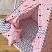 Детский вигвам Звездочки на розовом (комплект с ковриком) — сеть салонов «Мир Детской Мебели»