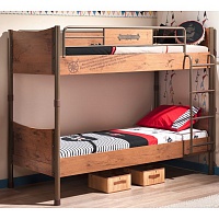 Кровать двухъярусная Cilek Pirate 90х200 см — сеть салонов «Мир Детской Мебели»