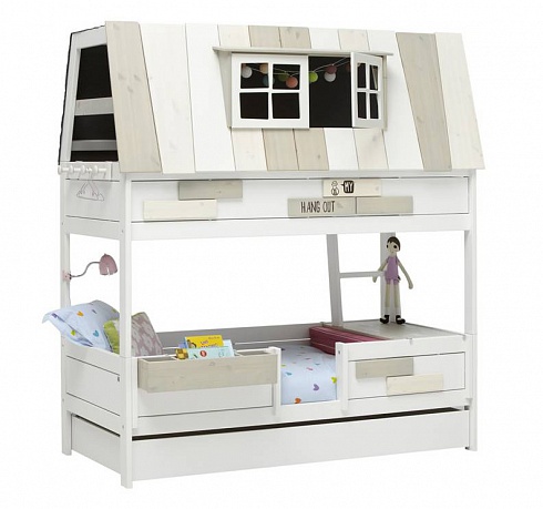Кровать-чердак LIFETIME «Дом приключений» — сеть салонов «Мир Детской Мебели»