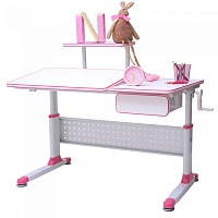 Парта Rifforma 34 розовый — сеть салонов «Мир Детской Мебели»